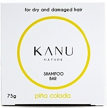 Szampon do włosów suchych i zniszczonych - Kanu Nature Shampoo Bar Pina Colada For Dry And Damaged Hair — Zdjęcie N2