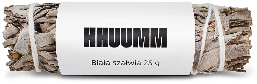 PRZECENA! Kadzidło w postaci pęczka liści białej szałwii - Hhuumm * — Zdjęcie N1