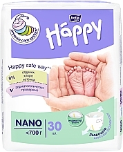 Kup Pieluchy dziecięce Happy Nano (do 700 g, 30 szt.) - Bella Baby