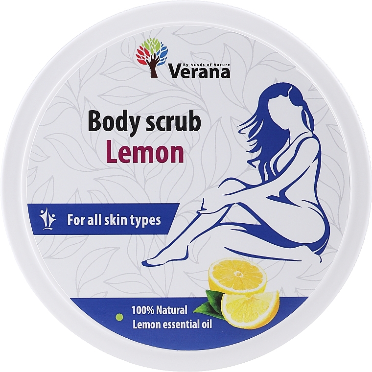 WYPRZEDAŻ Peeling do ciała Lemon - Verana Body Scrub Lemon * — Zdjęcie N1