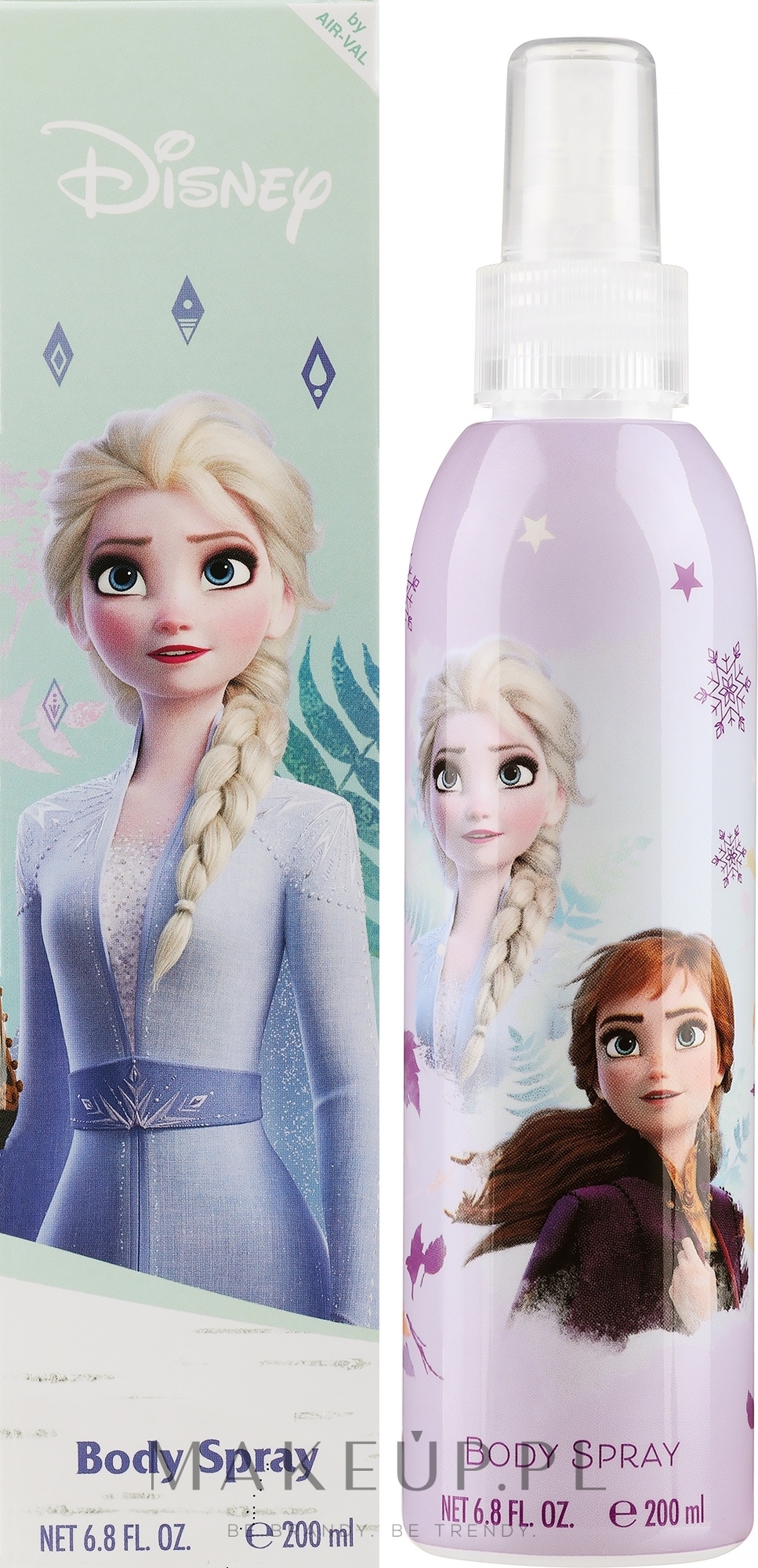 Air-Val International Disney Frozen II - Mgiełka do ciała dla dzieci — Zdjęcie 200 ml