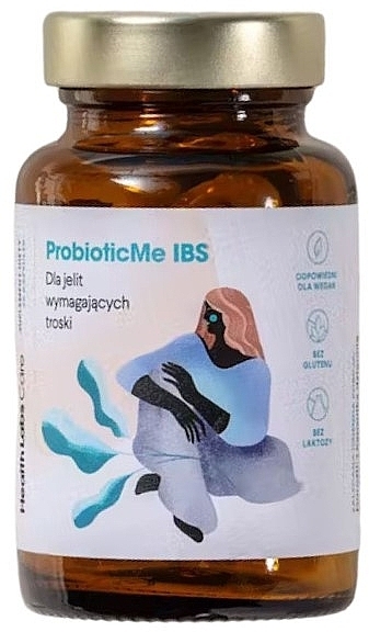 Suplement diety Dla jelit wymagających troski - HealthLabs Care ProbioticMe IBS — Zdjęcie N1