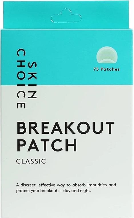 Hydrokoloidowe plastry na trądzik - SkinChoice Breakout Patch Classic — Zdjęcie N2