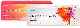 Kup Soczewki kontaktowe jednodniowe, zielone, 10 szt. - Clearlab Clearcolor 1-Day