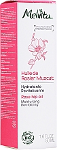 Rewitalizujący olejek nawilżający z olejem różanym do twarzy i ciała - Melvita Huiles de Beauté Rose Hip Oil — Zdjęcie N2