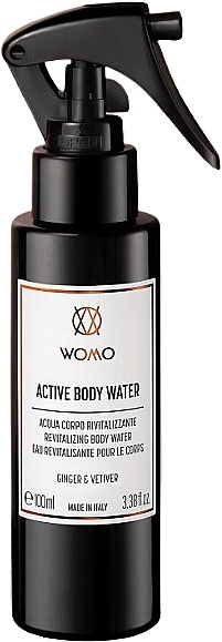 PREZENT! Aktywna woda do ciała imbir i wetyweria - Womo Active Body Water Ginger & Vetiver — Zdjęcie N1