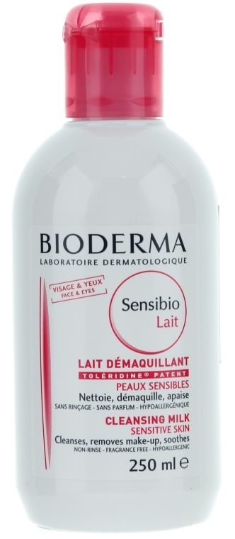 Mleczko oczyszczające do skóry wrażliwej i nadwrażliwej - Bioderma Sensibio Lait Cleansing Milk