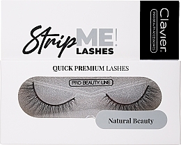 Kup Sztuczne rzęsy - Clavier Quick Premium Lashes Natural Beauty 827