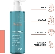 Oczyszczający żel do twarzy i ciała - Avène Cleanance Cleansing Gel — Zdjęcie N4