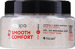 Kup Sól do moczenia stóp Minerały z Morza Martwego - Silcare Nappa Smooth Comfort Salt Foot Soak