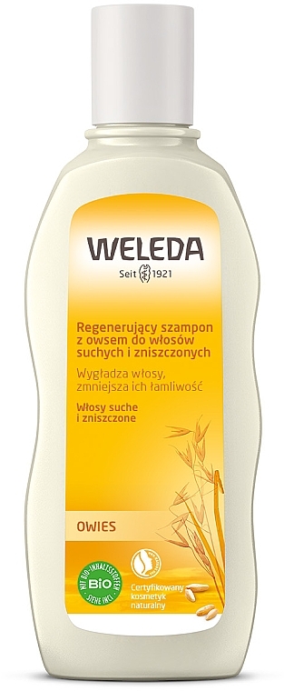 Regenerujący szampon do włosów Owies - Weleda Oat Regenerating Shampoo — Zdjęcie N1