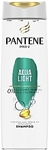 Lekki szampon nawilżający do włosów cienkich i ze skłonnością do przetłuszczania się - Pantene Pro-V Aqua Light — Zdjęcie N2
