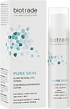 Krem pod oczy o działaniu przeciwstarzeniowym i przeciw cieniom pod oczami - Biotrade Pure Skin Glow Revival Eye Serum — Zdjęcie N2