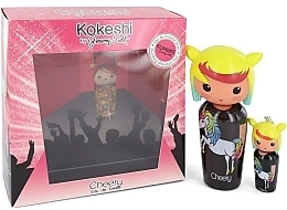 Kokeshi Parfums Cheery by Jeremy Scott - Zestaw (edt/50ml + edt/mini/5ml) — Zdjęcie N1