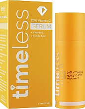 Serum do twarzy z witaminami - Timeless Skin Care 20% Vitamin C — Zdjęcie N2