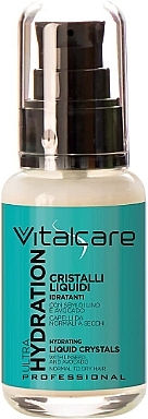 Płynne kryształki do włosów z nasionami lnu i awokado - Vitalcare Professional Ultra Hydration Cristalli Liquidi — Zdjęcie N1