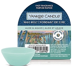 Wosk zapachowy - Yankee Candle Signature Aloe & Agave Wax Melt — Zdjęcie N1