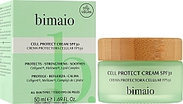 PRZECENA! Krem na dzień do twarzy SPF30 - Bimaio Cell Protect Cream SPF30 * — Zdjęcie N2