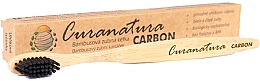Bambusowa szczoteczka do zębów z miękkim włosiem węglowym - Curanatura Bamboo Carbon — Zdjęcie N2