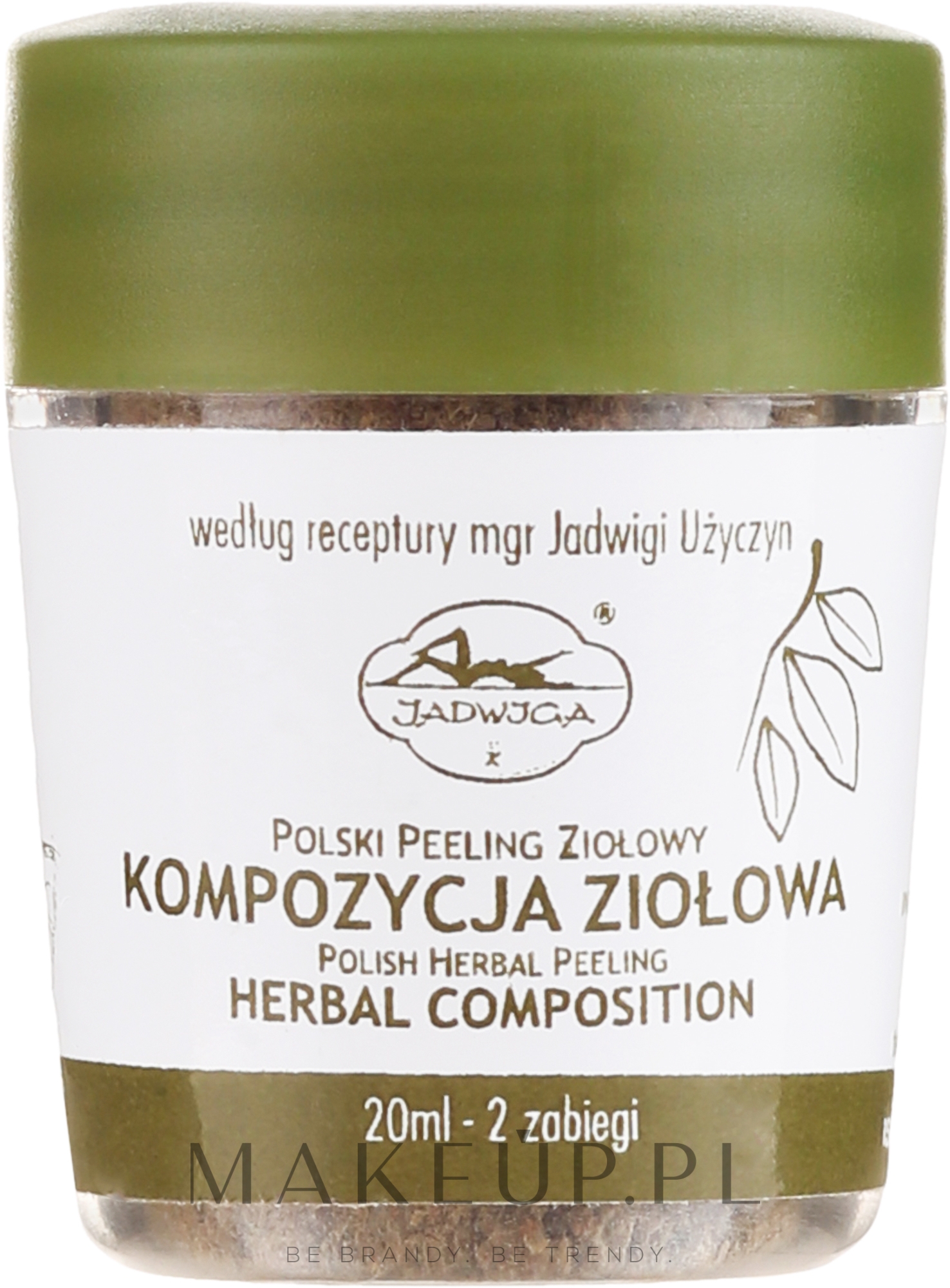 Polski peeling ziołowy - Jadwiga Herbal Composition Peeling — Zdjęcie 20 ml