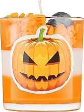 Dekoracyjna świeca Halloween, dynia - KaWilamowski Scented Candle — Zdjęcie N1