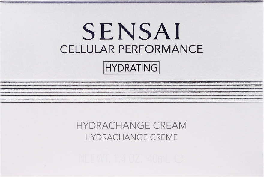 Superdelikatny kremowy żel nawilżający do twarzy - Sensai Cellular Performance Hydrachange Cream — Zdjęcie N1