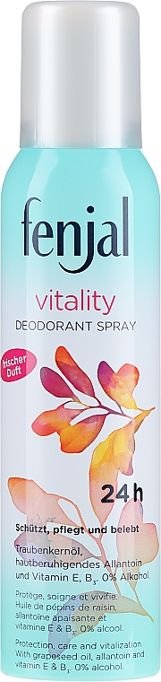 Perfumowany dezodorant w sprayu - Fenjal Vitality Deodorant Spray 24H