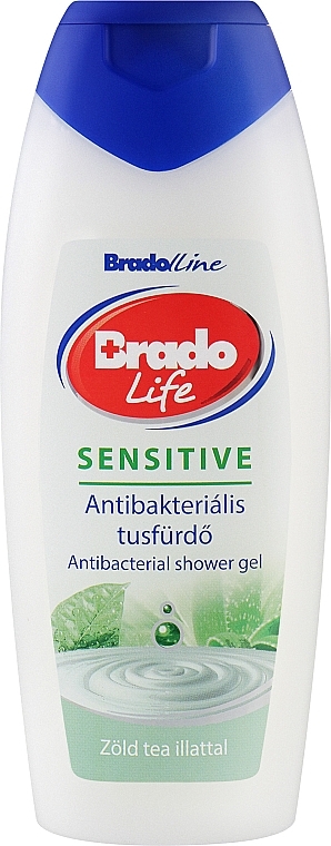 Żel pod prysznic - BradoLine Brado Life Sensitive Antibacterial Shower Gel — Zdjęcie N1