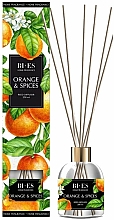 Kup Dyfuzor zapachowy Pomarańcze i przyprawy - Bi-Es Home Fragrance Orange & Spieces Reed Diffuser