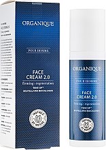 Krem do twarzy o kompleksowym działaniu dla mężczyzn - Organique Naturals Pour Homme Face Cream 2.0 — Zdjęcie N2