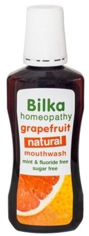 Naturalny płyn do płukania jamy ustnej Grejpfrut - Bilka Homeopathy Grapefruit Mouthwash — Zdjęcie N1