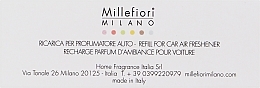 Wkład do dyfuzora zapachowego w samochodzie Pomarańczowa herbata - Millefiori Milano Icon Refill Orange Tea — Zdjęcie N1