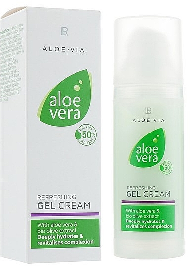 Odświeżający krem​-żel - LR Health & Beauty Aloe Vera Refreshing Gel Cream 