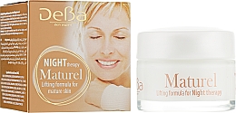 Kup Liftingujący krem na noc do twarzy i szyi dla skóry dojrzałej - DeBa Maturel Night Cream