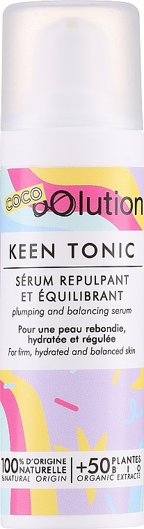 Organiczne serum ujędrniające i nawilżające przywracające równowagę skóry - oOlution Keen Tonic Plumping and Balancing Serum — Zdjęcie N1