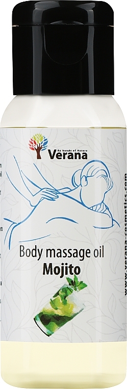 Olejek do masażu ciała Mojito - Verana Body Massage Oil — Zdjęcie N1
