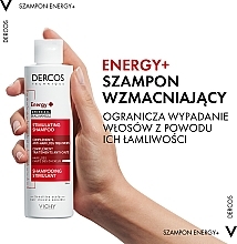 Wzmacniający szampon przeciw wypadaniu włosów Aminexil - Vichy Dercos Energising+ Shampoo — Zdjęcie N4