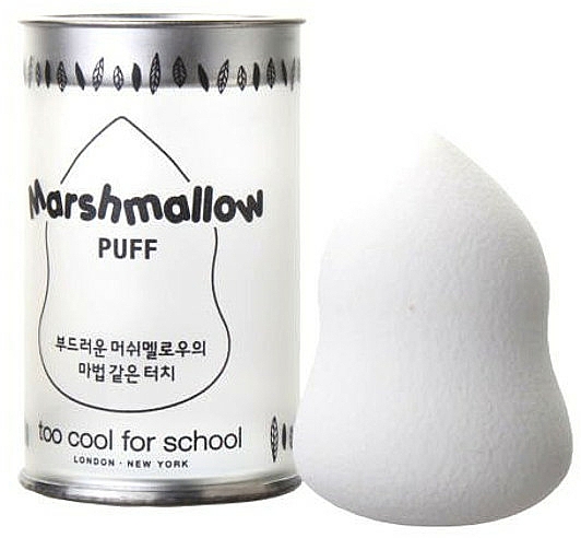 Gąbka do makijażu - Too Cool For School Marshmallow Puff White — фото N1