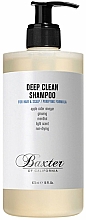 Wzmacniający szampon do włosów dla mężczyzn - Baxter of California Deep Clean Shampoo — Zdjęcie N1