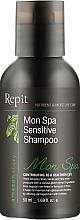 Kup Łagodzący szampon stymulujący odrastanie włosów - Repit Amazon Story MonSpa Sensetive Shampoo