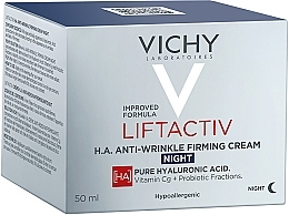 PRZECENA! Ujędrniający krem na noc przeciwzmarszczkowy do skóry suchej Ramnoza - Vichy LiftActiv Nuit Derm Source * — Zdjęcie N3