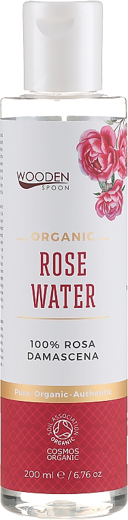Oczyszczająca woda kwiatowa Róża damasceńska - Wooden Spoon Floral Water 100% Rosa Damascena — Zdjęcie N1