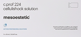 Kup Antycellulitowy mezokoktajl - Mesoestetic C.prof 224 Cellulishock Solution