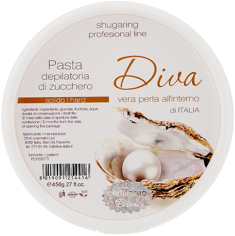 Cukrowa pasta do depilacji - Diva Cosmetici Sugaring Professional Line Hard