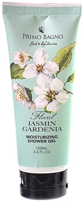 Żel pod prysznic Jaśmin i gardenia - Primo Bagno Jasmin Gardenia Moisturizing Shower Gel (tubka) — Zdjęcie N1