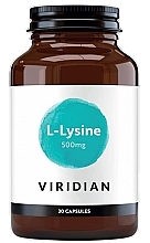 Kup Aminokwas L-lizyna 500 mg - Viridian L-Lysine 500 Mg