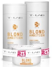 Kup Zestaw - T-LAB Professional Blond Ambition Line (smp/250ml + mask/200ml + cond/250ml)