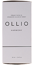 Kup PRZECENA! Przeciwstarzeniowy olejek do twarzy - Ollio Harmony Organic Facial Oil *