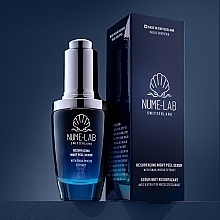 WYPRZEDAŻ Odnawiające serum peelingujące na noc - NUME-Lab Resurfacing Night Peel Serum * — Zdjęcie N4