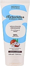 Kup Nawilżający krem ​​do ciała o zapachu kokosa - Athena's Erboristica Coconu Body Cream